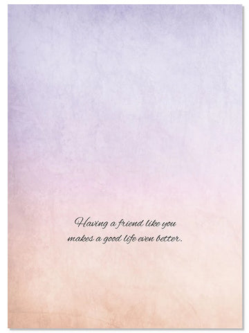 Leanin Tree Two Horses Friendship Card